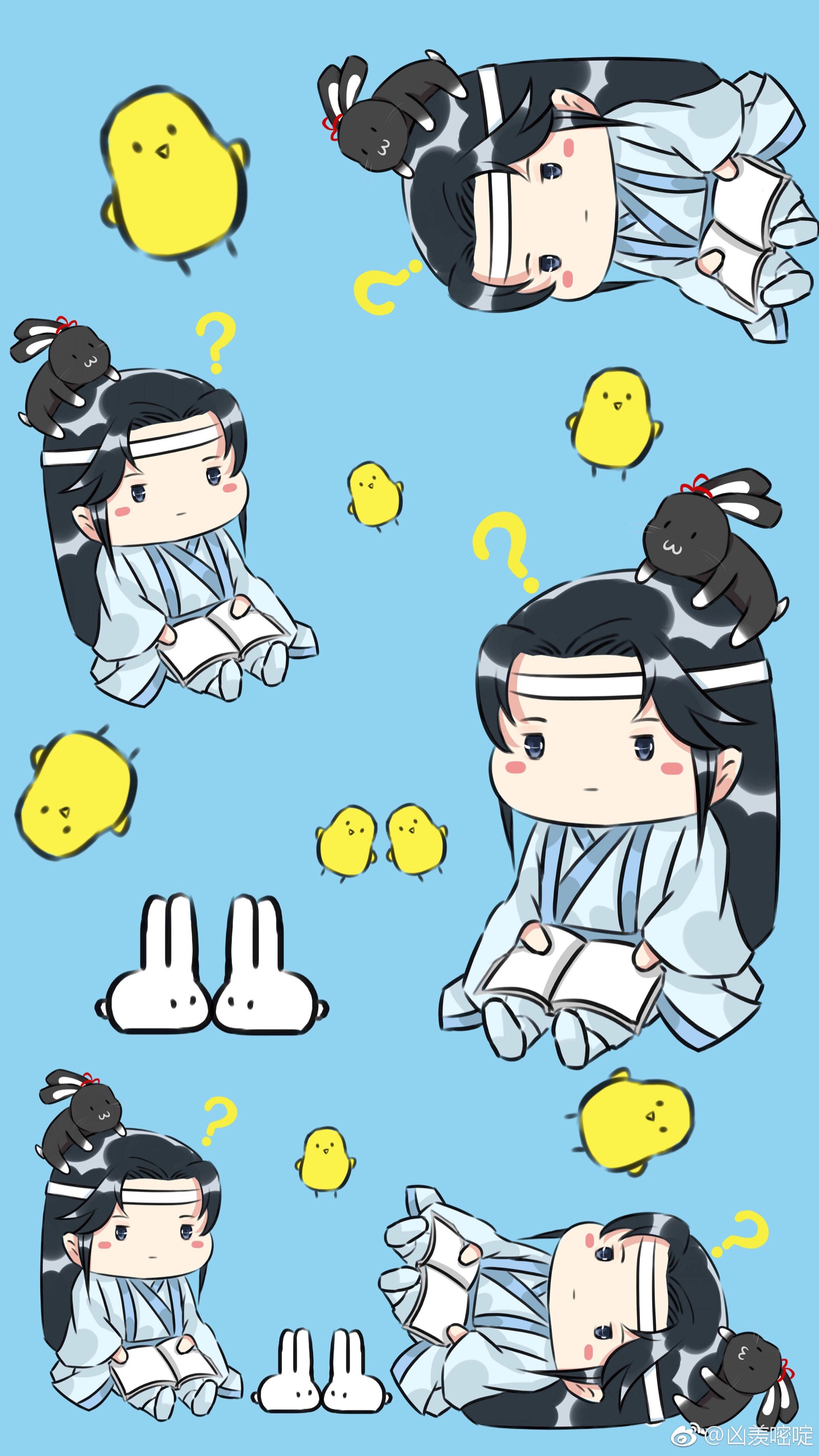 魔道祖师q版萌图全员图片