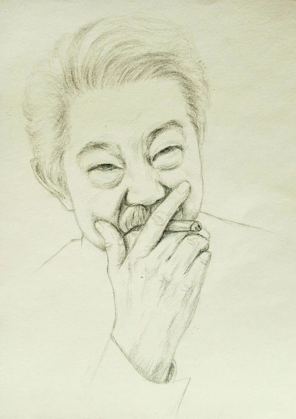 素描画 蔡澜 素描人物 插画 堆糖,美图壁纸兴趣社区