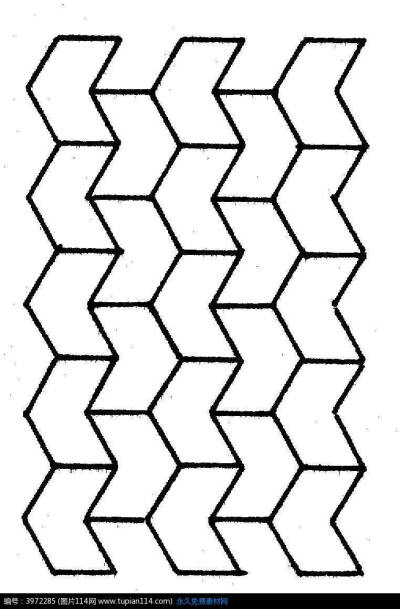 几何纹样美术作业图片