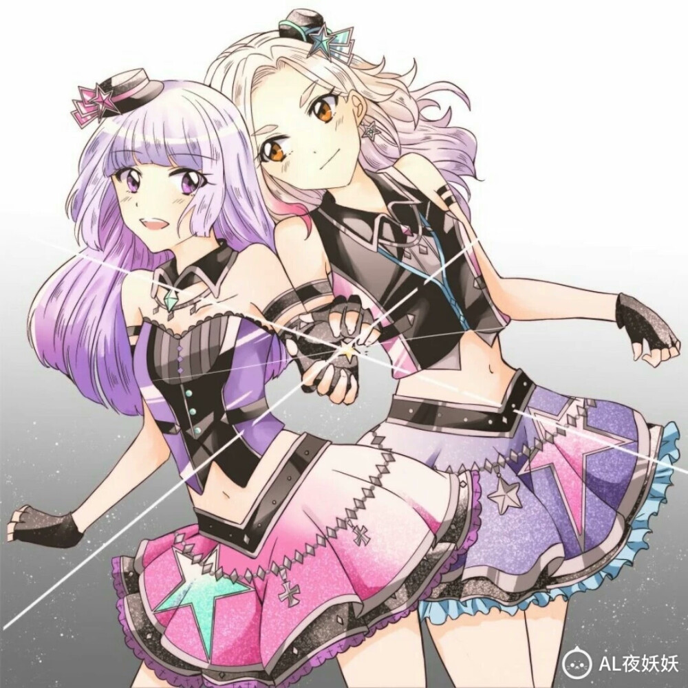 动漫#偶像活动#冰上堇&黑泽凛