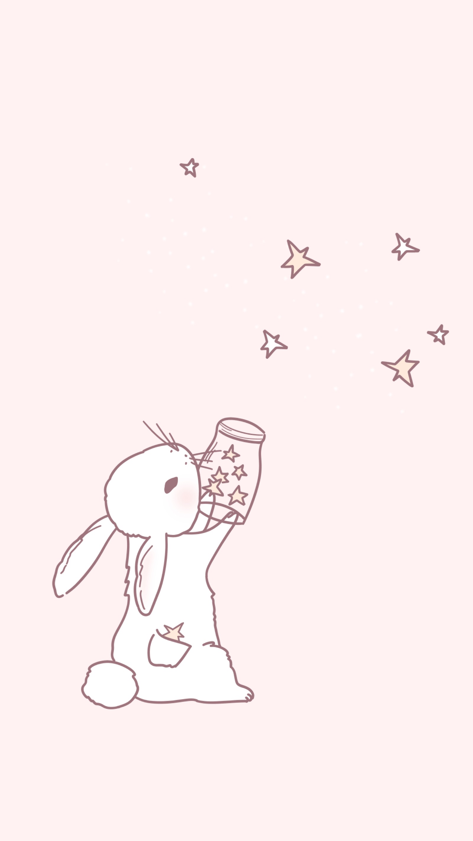 by杉杉 软妹 头像 可爱 手绘 粉 自描 少女 壁纸