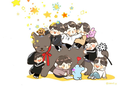防弹少年团 q版