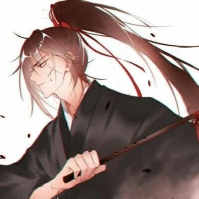 《魔道祖师》同人手绘头像情侣/基友蓝忘机×魏无羡