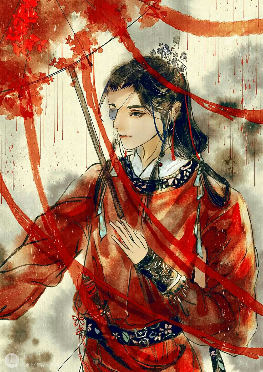 天官赐福·花城画师:妩酥