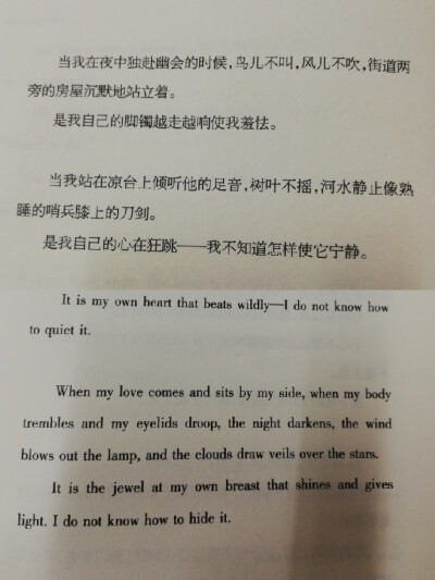 第一次在一区的小自修室学习,因为上周问问题的时候涉及到泰戈尔的