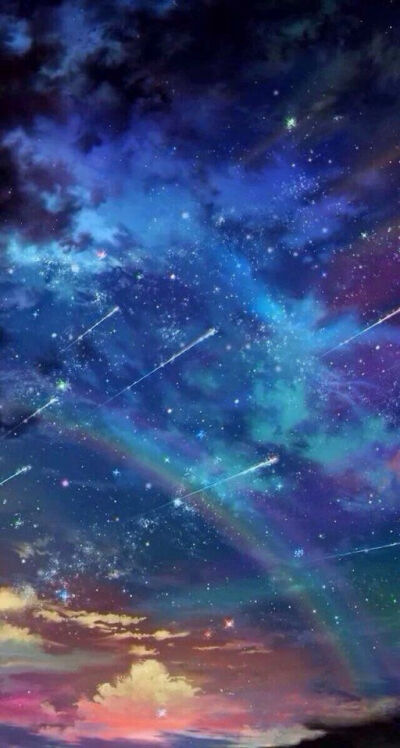 星空 风景画