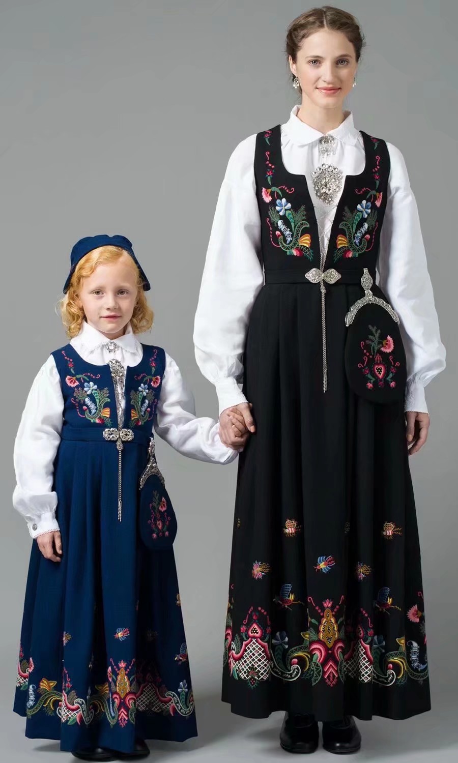 服装设计 北欧挪威传统服饰