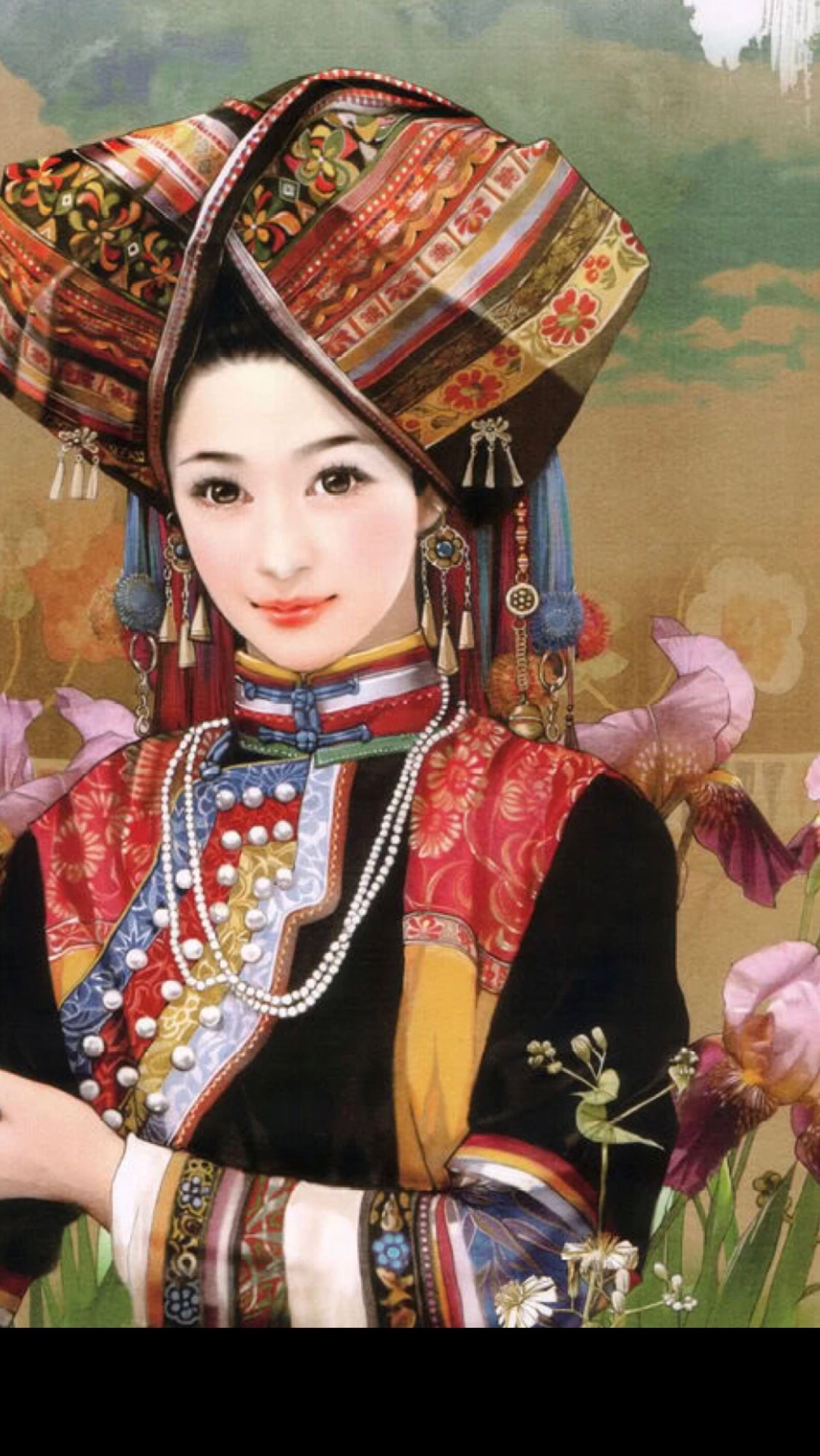 创意课—苗族姑娘