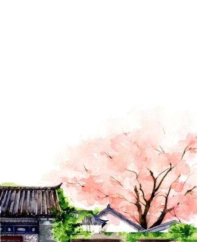 梅花树下古风