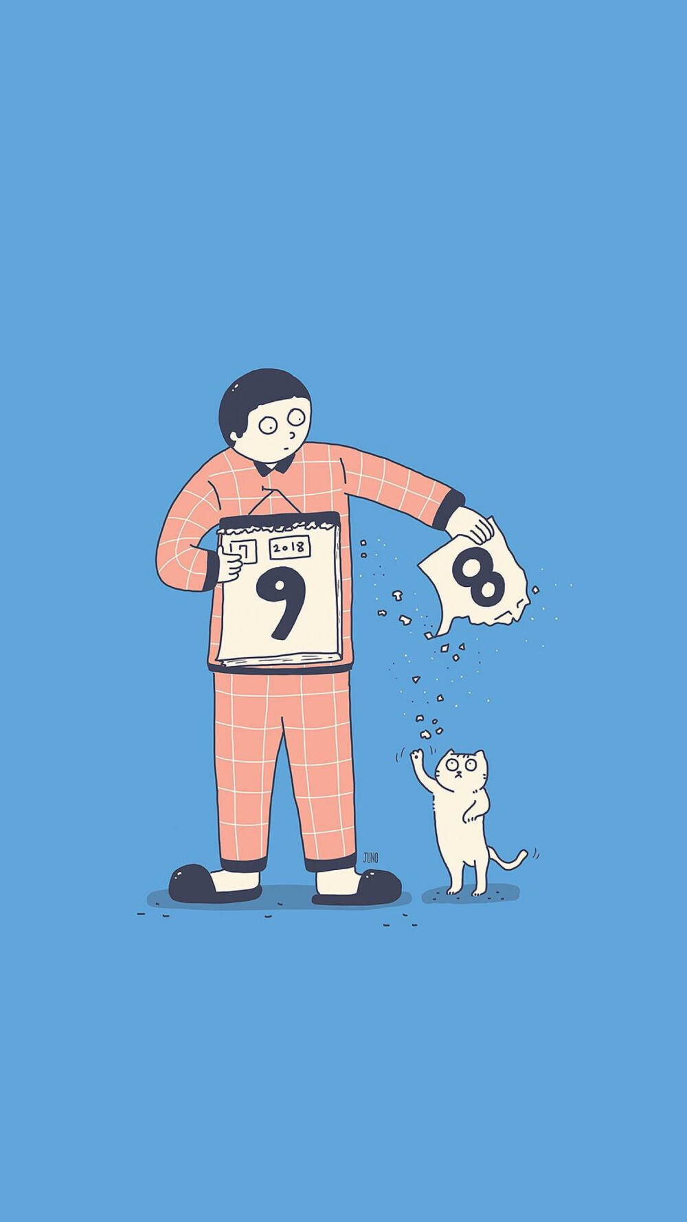 iphone壁纸插画师juno