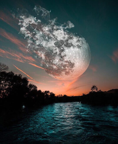 唯美 月亮 - 堆糖,美图壁纸兴趣社区