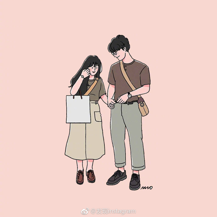 情侣系列小插画insarinunnunano67676767