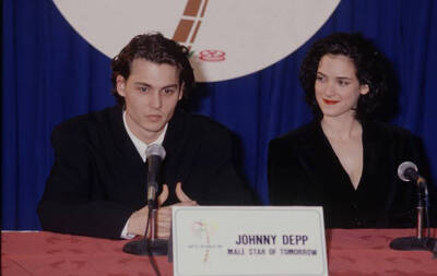 winona ryder & johnny depp