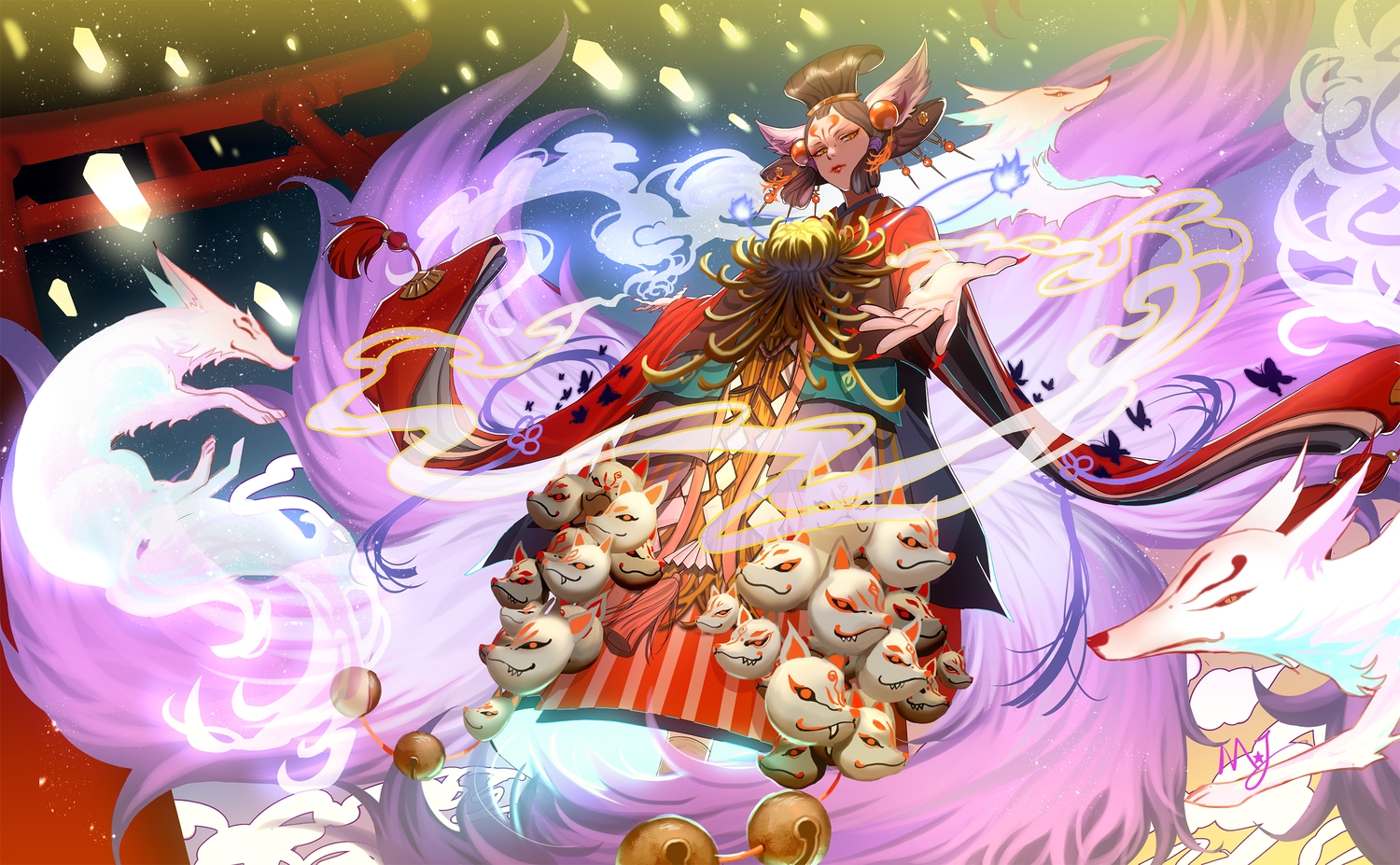 阴阳师 手游 玉藻前 堆糖,美图壁纸兴趣社区