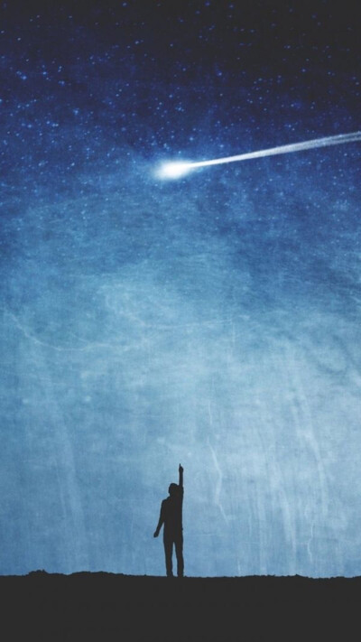 星空下的情侣壁纸