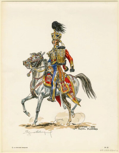 英国第十皇家骠骑兵(1830年)