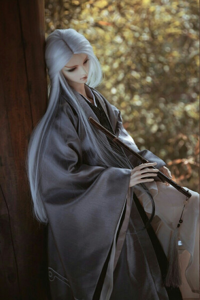 古风美男 sd娃娃 bjd 玩具 人偶 壁纸 萌物