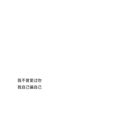 陷阱王北车言非 文字 歌词 壁纸我不曾爱过你我自己骗自己