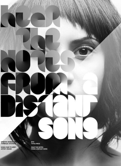 打破传统的排版方式,拿设计元素开刀进行错位拼贴重组