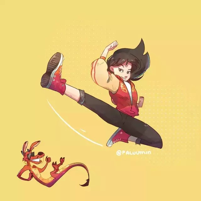 迪士尼花木兰 - 堆糖,美图壁纸兴趣社区