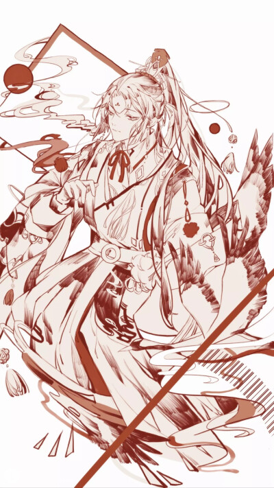 六爻严争鸣 lofter画手@凤来亻义(侵删)