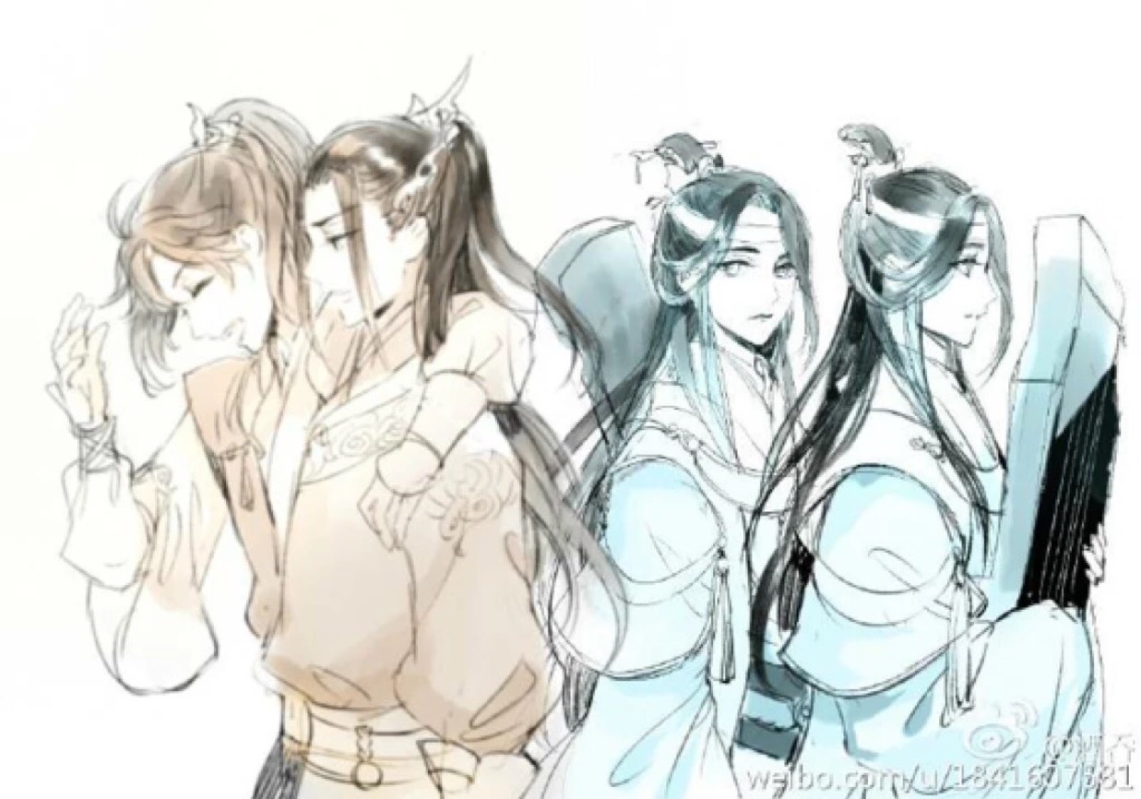 魔道祖师 云梦双杰 蓝氏双壁 - 堆糖,美图壁纸兴趣社区