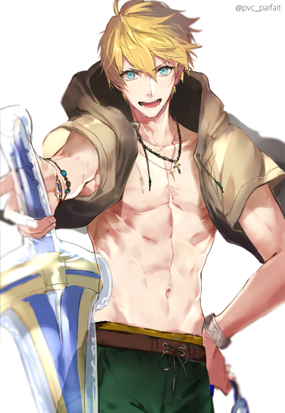 fate/grand order 亚瑟潘德拉贡 绘师:ketten(p id=1190332 本作品id