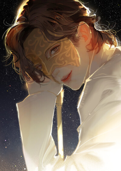 镇魂# 鬼面~ 绘师:gentiannn