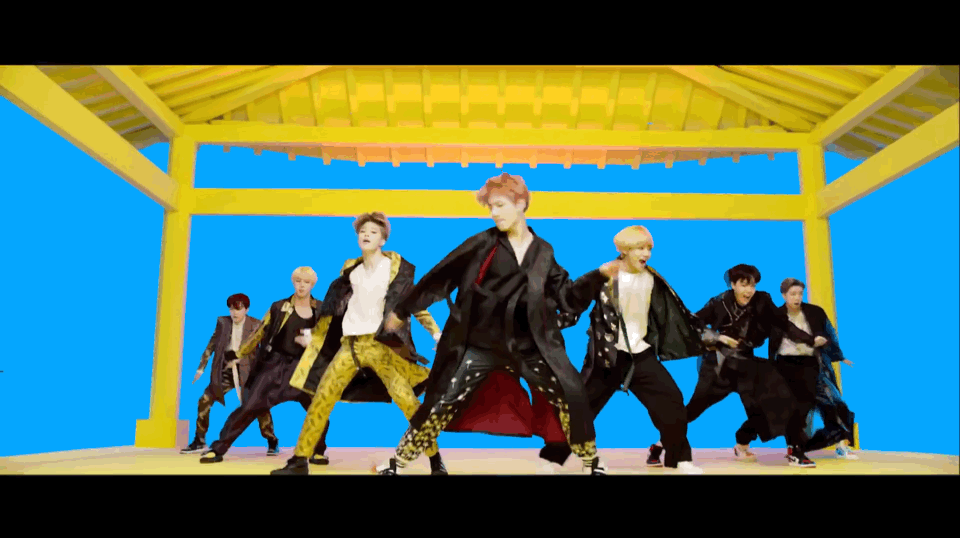 bts 防弹少年团《idol》mv