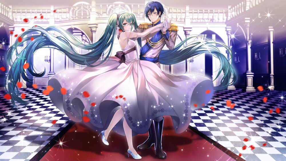 vocaloid 初音未来 kaito 绘师:アバンドン蘭花(p id=1472125 本作品