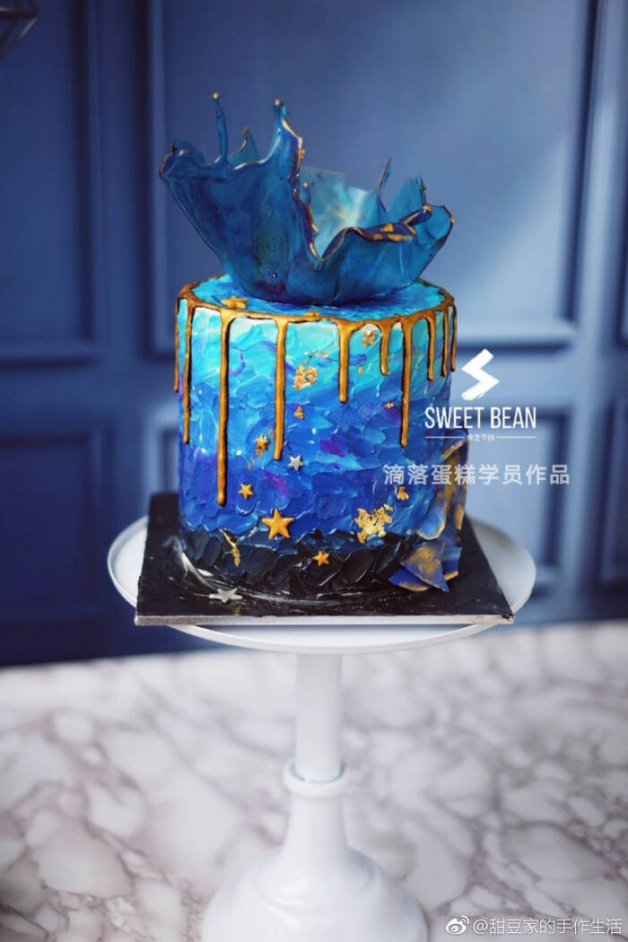 滴落蛋糕