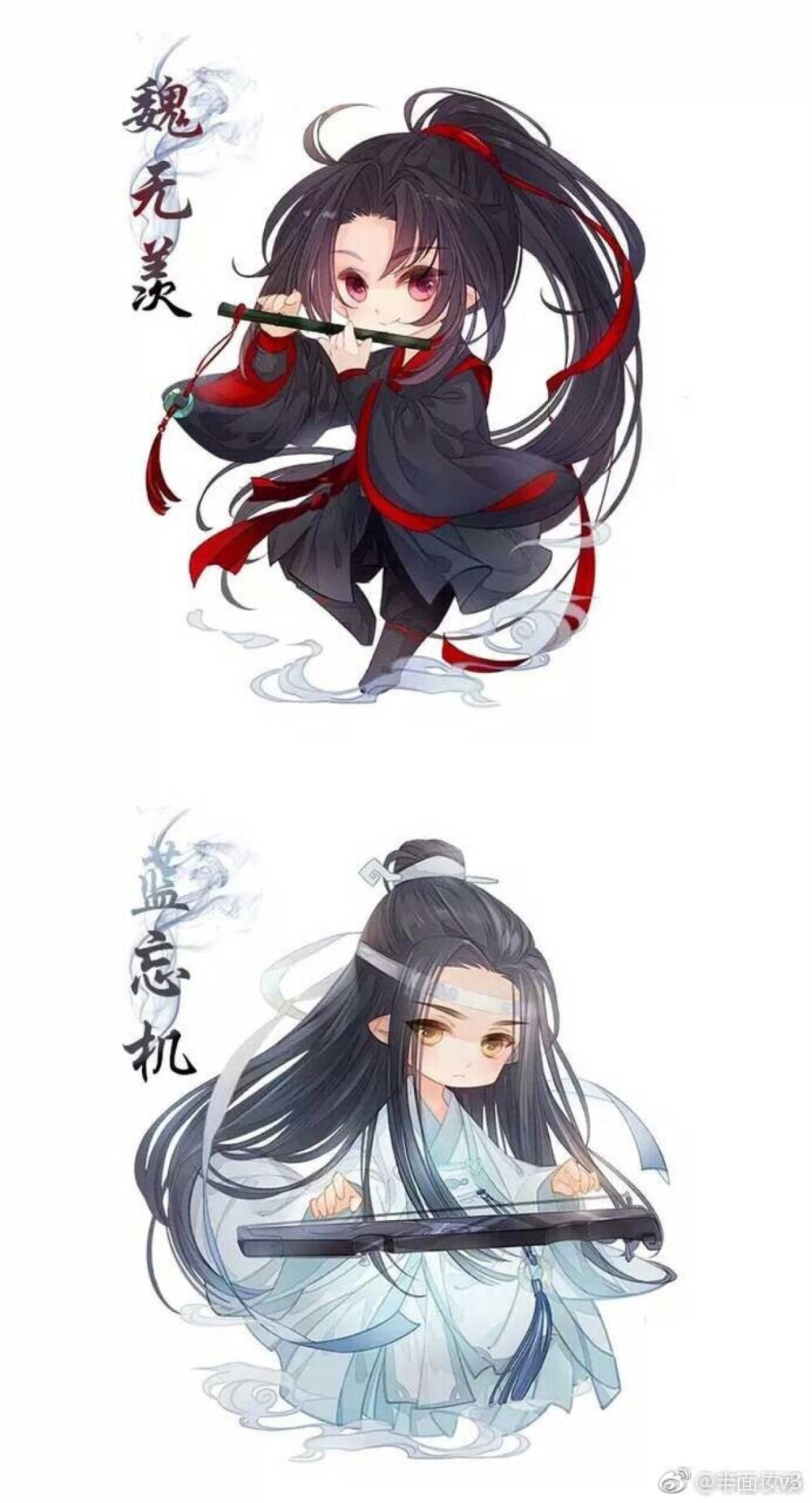 魔道祖师q版萌图全员图片