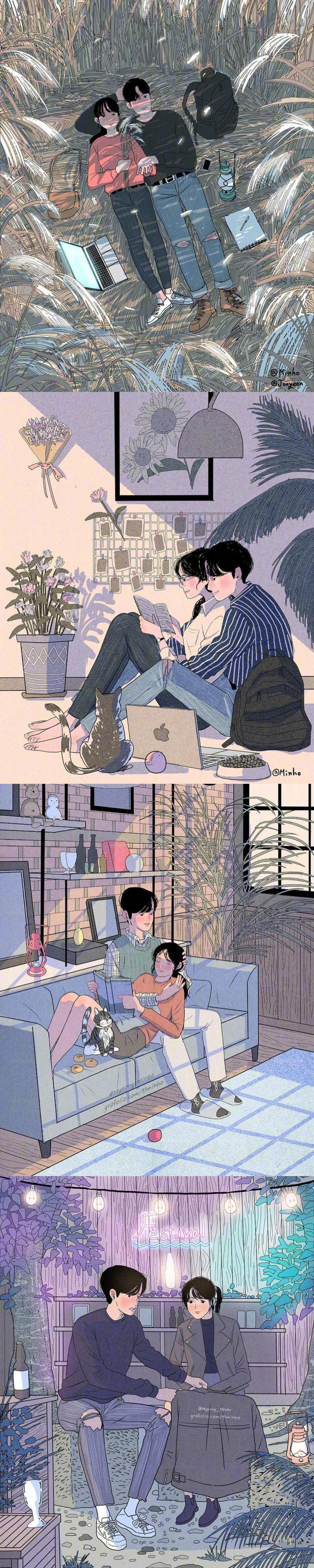 只想这样 和你一起慢慢变老 点赞要么恋爱 要么暴富
