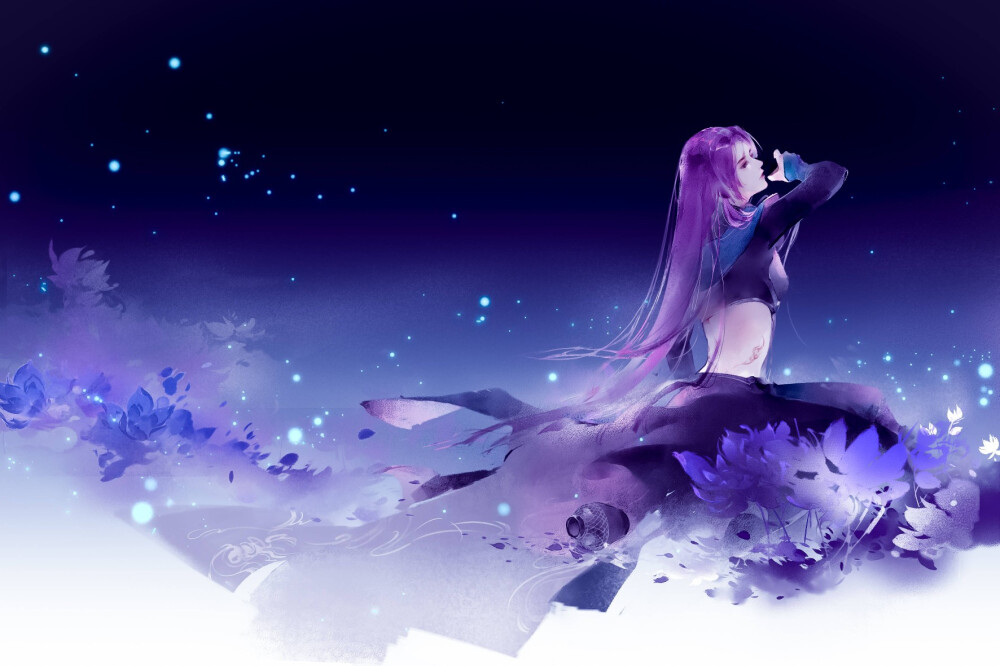紫雨女武神图片