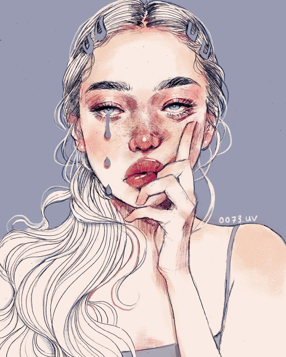 插画 人物绘画 插画师ins@0073.uv