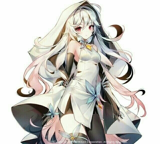 白发少女