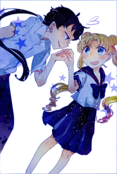 美少女战士sailor stars [月野兔/星野光]