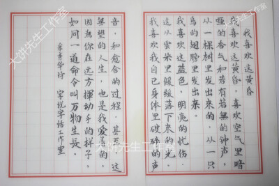 代写毛笔字软笔书法:情书,祝福语,壁挂,挂画,表白,道歉信,励志句子