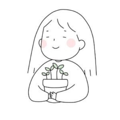 情侣头像 简笔画 手绘 头像 简约 男女
