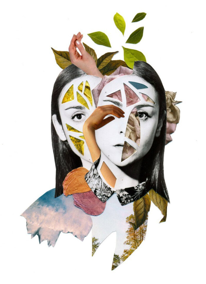 超现实主义拼贴画 /by rocío montoya