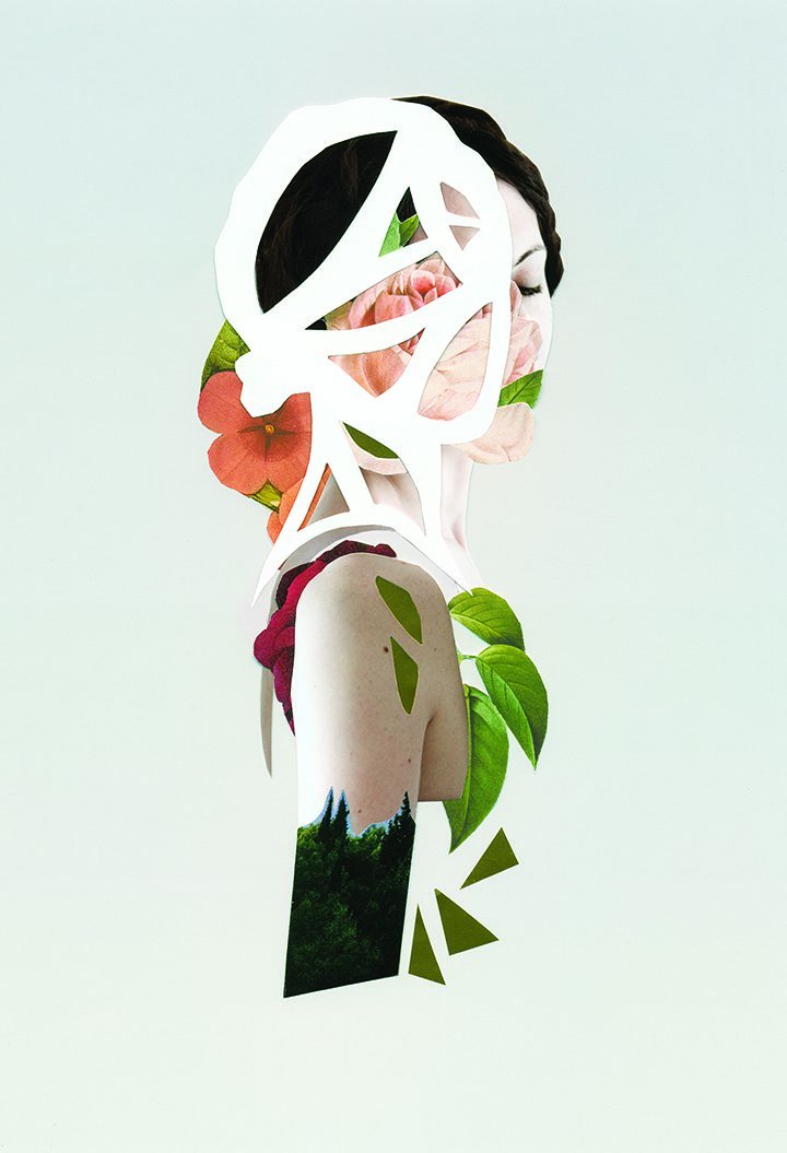 超现实主义拼贴画 /by rocío montoya