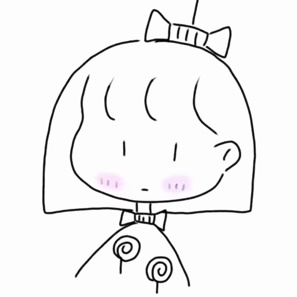 简笔画头像