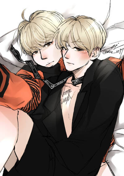 朴灿烈,边伯贤,灿白 cr: mine_xo