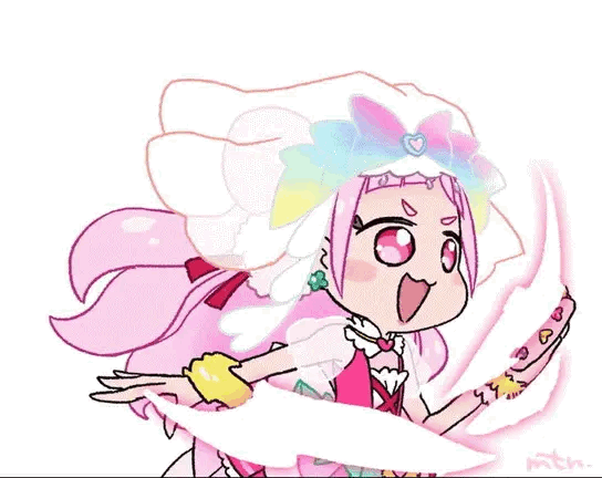 拥抱光之美少女