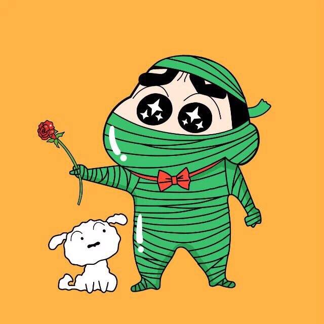 情侣头像 蜡笔小新情头