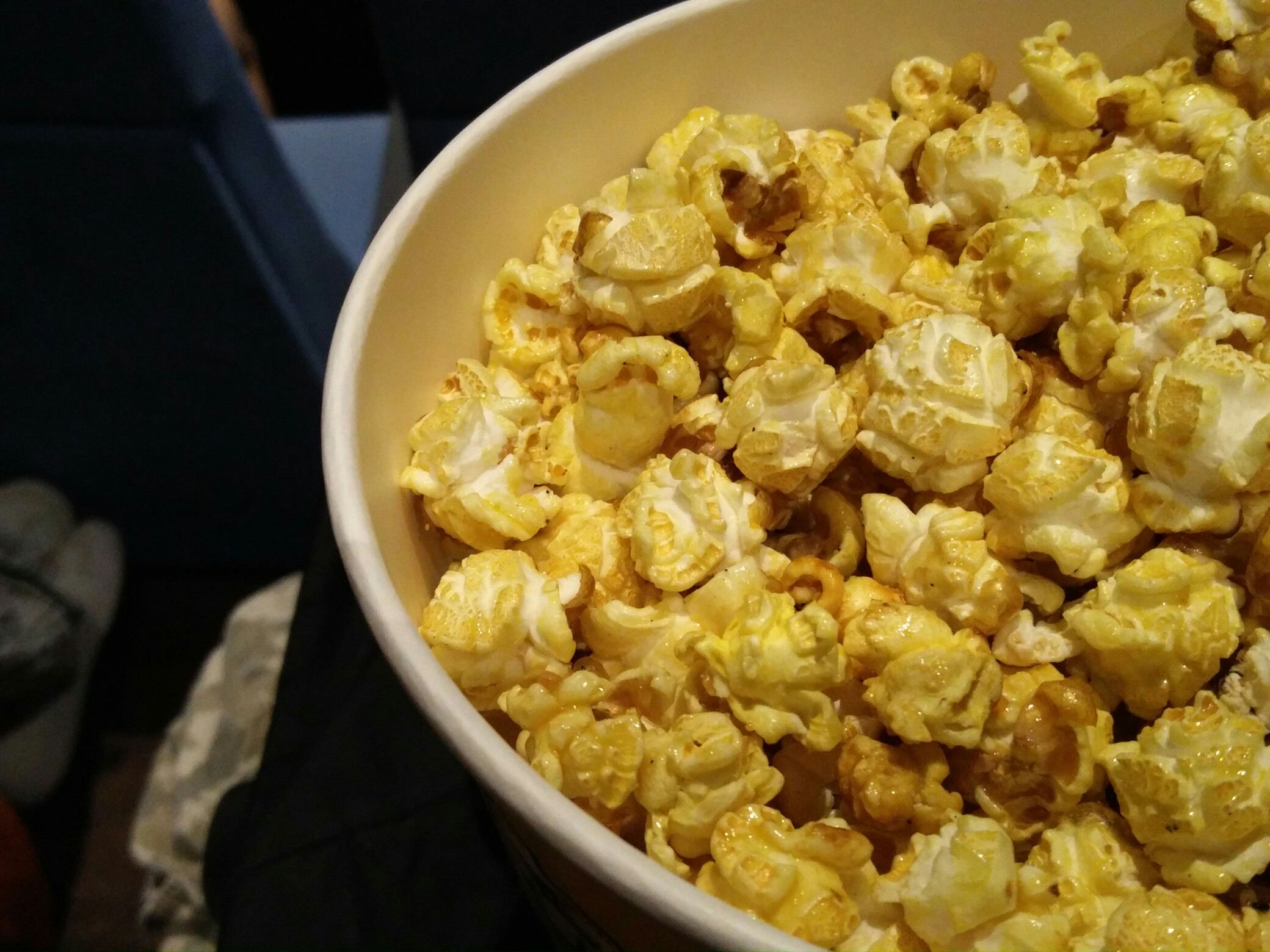 北菌食肆#厦门,罗宾森,电影院的爆米花就是比较好吃