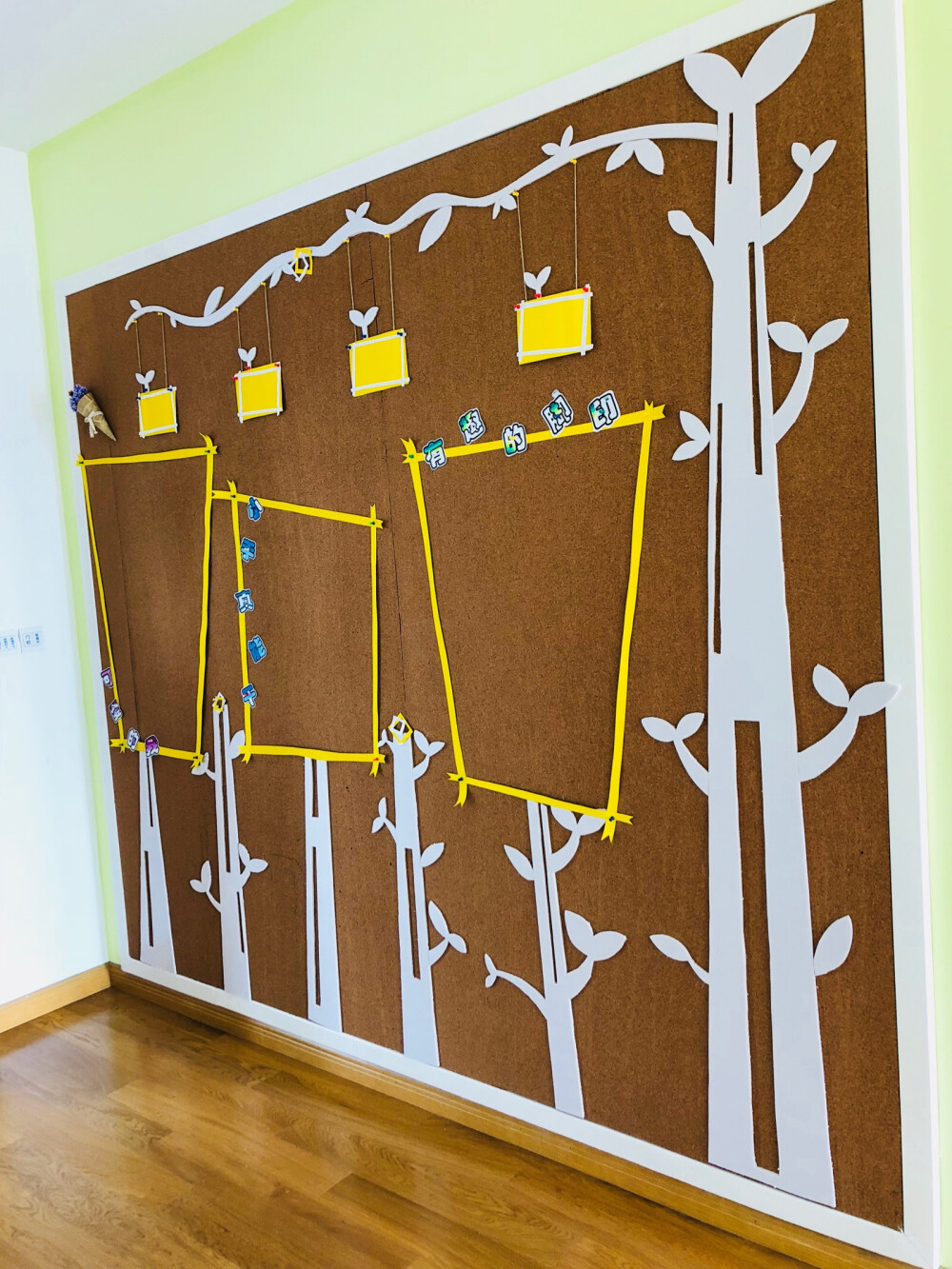 kt板自刻——主题墙(半天完成)