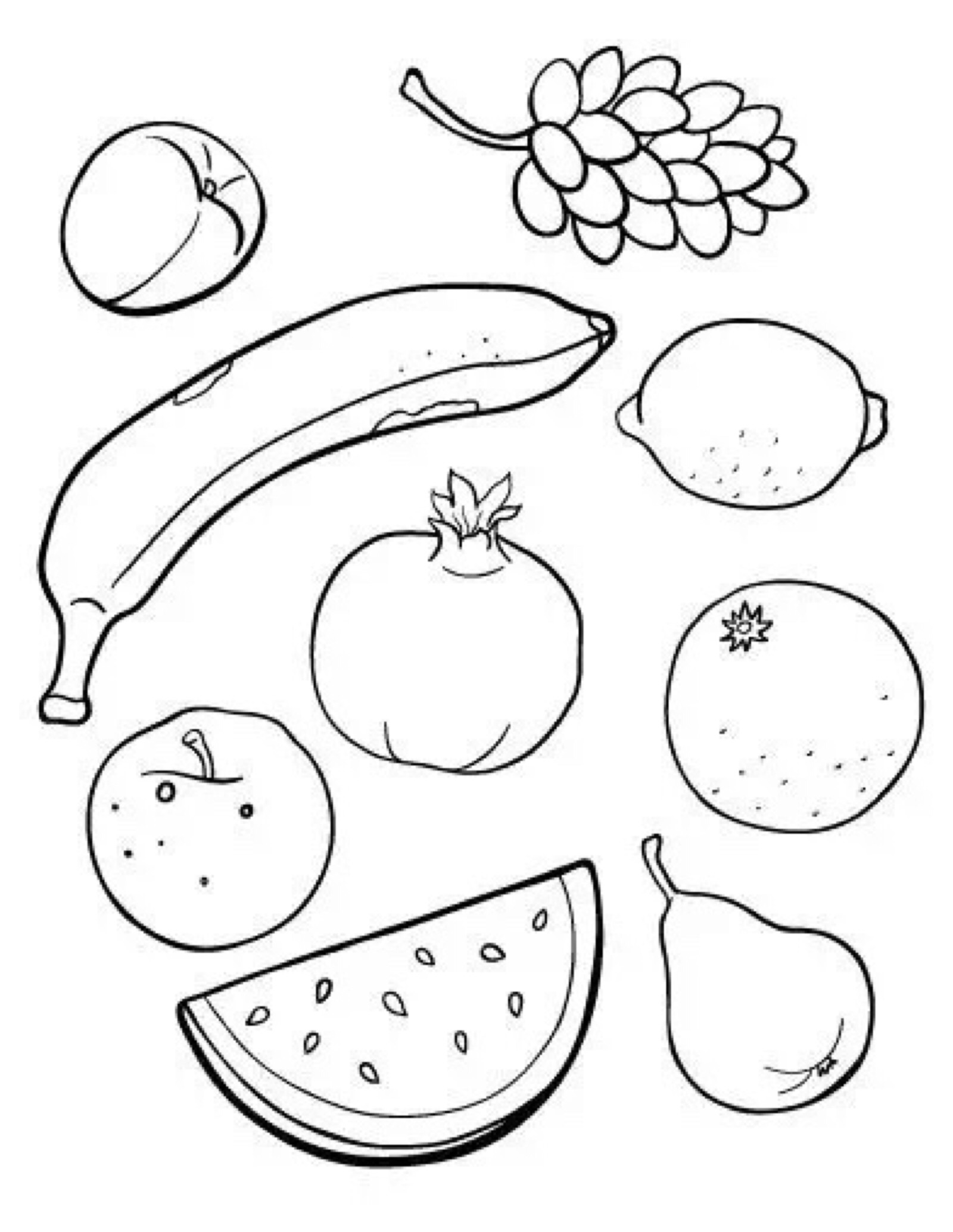 水果简画图图片