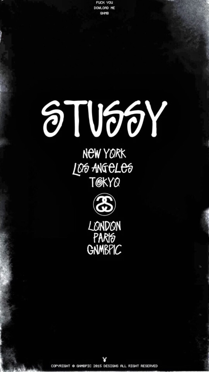 stussy潮牌手机壁纸图片