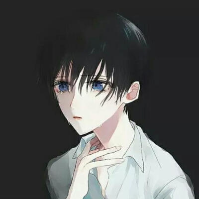 动漫男生头像/人生最好的境界是丰富的安静.
